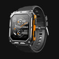 Indestructible Stainless Steel Military Style Rugged Smartwatch