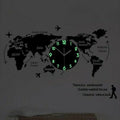 Art Map Minimalist Wall Clock - buyooze