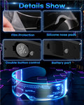 Cyberpunk Luminous LED Glow Glasses