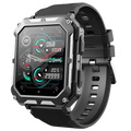 Indestructible Stainless Steel Military Style Rugged Smartwatch