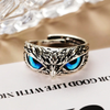 Demon Eye Owl Ring