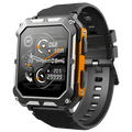 Indestructible Stainless Steel Military Style Rugged Smartwatch