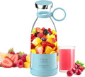 USB RECHARGEABLE MINI JUICER BLENDER - 6 BLADES AND 420ML CAPACITY! (PREMIUM QUALITY)