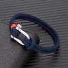 Luxurious Alchor Navy Shackle Bracelet