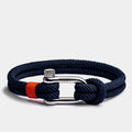 Luxurious Alchor Navy Shackle Bracelet