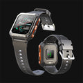 Indestructible Stainless Steel Military Style Rugged Smartwatch